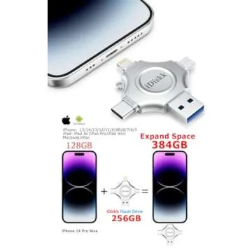 256GB iDiskk Flash Drive – Ultimate Storage Solution