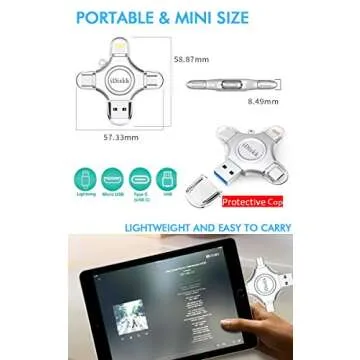 256GB iDiskk Flash Drive – Ultimate Storage Solution