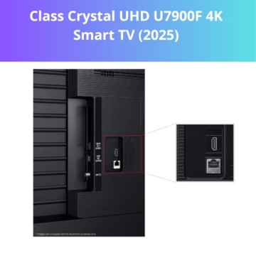 Samsung 55" 4K Smart TV with HDR10+ and Wall Mount