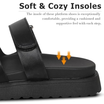 CEAUZY Womens Platform Sandals for Stylish Comfort