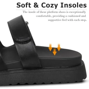CEAUZY Womens Platform Sandals for Stylish Comfort