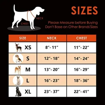 PHOEPET Reflective No Pull Dog Harness with Handle and Clips