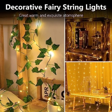 Affordable 4-Pack Fairy Lights with Timer and Waterproof Design