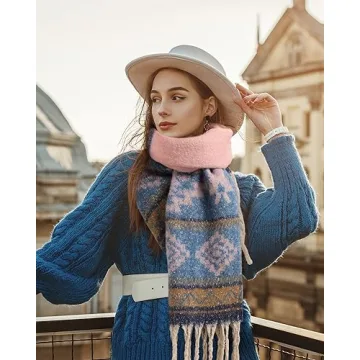 Chic Winter Fashion Long Scarf Shawl for Women