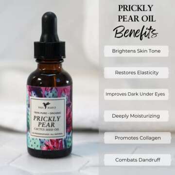 Baja Basics Prickly Pear Oil – Revitalize Skin & Hair