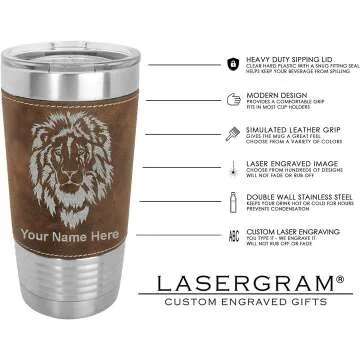 Personalized LaserGram 20oz Horse Tumbler Mug
