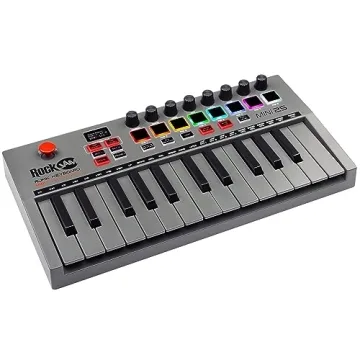 MIDI Keyboard Controller with Drum Pads & Knobs