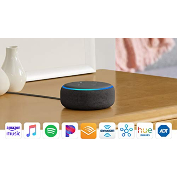 Echo Dot 3rd Gen With Echo Auto Smart Speaker Bundle