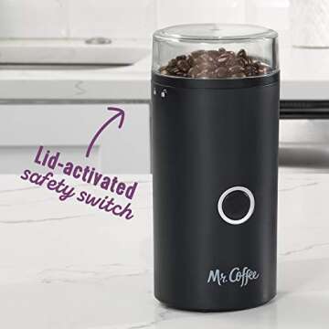 Mr. Coffee® Grinder with Stainless Steel Blades