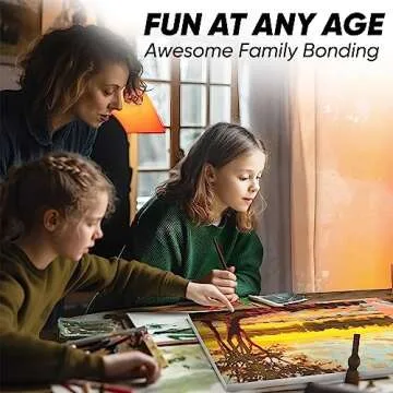 Opalberry Paint by Numbers Adults Framed DIY Kit