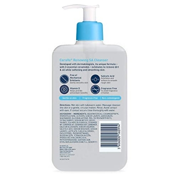 CeraVe Salicylic Acid Cleanser for Gentle Exfoliation & Hydration