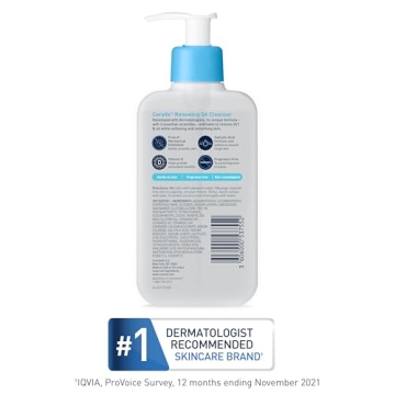 CeraVe Salicylic Acid Cleanser for Gentle Exfoliation & Hydration