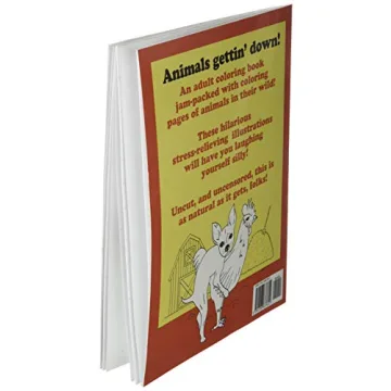 Humping Animals Adult Coloring Book for Funny Relaxation