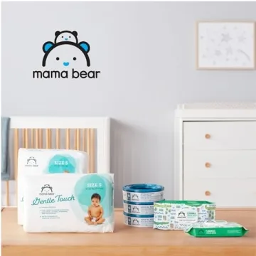Mama Bear Flushable Toddler Wipes - Plant-Based Care