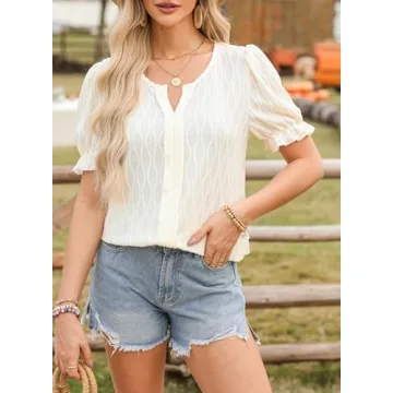 EVALESS Women’s Puff Sleeve Blouses for All Occasions