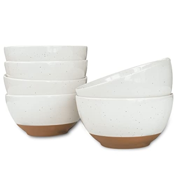 Mora Ceramic Dessert Bowls - Set of 6 for All Your Meals