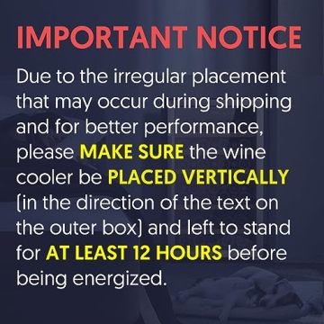 UNTOMAX Wine Fridge Dual Zone for 52 Bottles