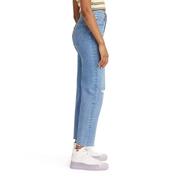 Levi's Women's Ribcage Straight Ankle Jeans: Comfort & Style