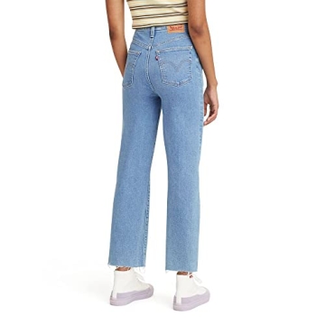 Levi's Women's Ribcage Straight Ankle Jeans: Comfort & Style