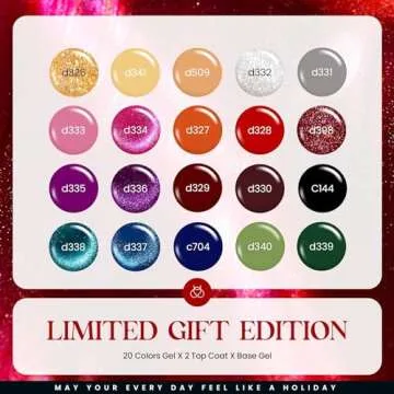 Beetles Cat Eye Gel Nail Polish Set, 20 Colors Magnetic Gel Polish Red Purple Blue Color Polish Set with Double-ended Pen and Magnet, Base&Top Coat, Manicured Soak Off UV Spring Gifts for Women