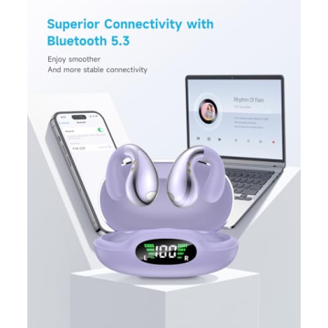 Boytond Open Earbuds for Comfortable Listening Anytime