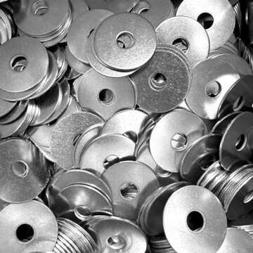 40 Qty 3/8" x 1-1/2" 304 Stainless Steel Fender Washers (BCP565)