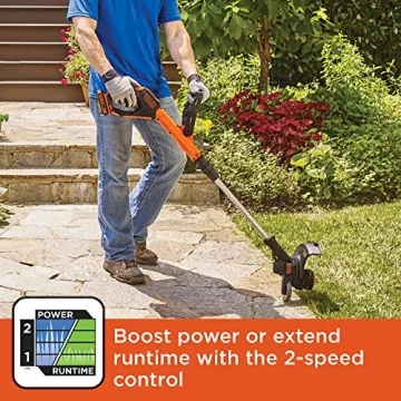 Versatile Black+Decker Trimmer Edger for Easy Lawn Care