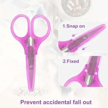 10 Pcs Mini Detail Craft Scissors - High-Quality Stainless Steel