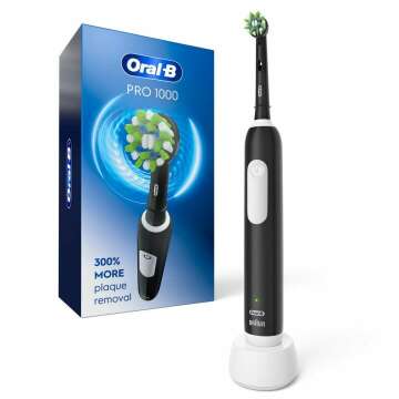 Oral-B Pro 1000 CrossAction Electric Toothbrush – Superior Cleaning Technology