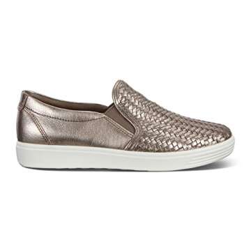ECCO Women's Soft 7 Woven Slip On 2.0 Sneaker