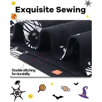 DAUGHTER QUEEN Boys Halloween Pajamas 18-24 Months Baby Toddler PJs Mummy Pj Sets 100% Cotton Comfy Soft Sleepwear Jammies Zombie Clothes Outfits 18M/Mos, 24M/Mths