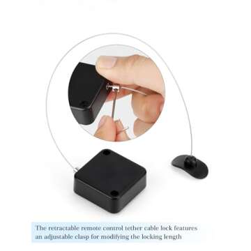 EKZ 6.5 ft Retractable Remote Tether Lock for All