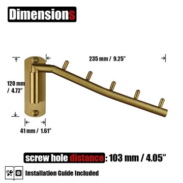 JQK Folding Clothes Hanger Rack for Easy Drying
