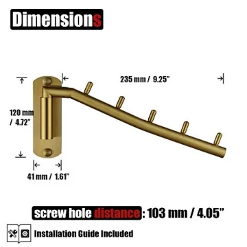 JQK Folding Clothes Hanger Rack for Easy Drying
