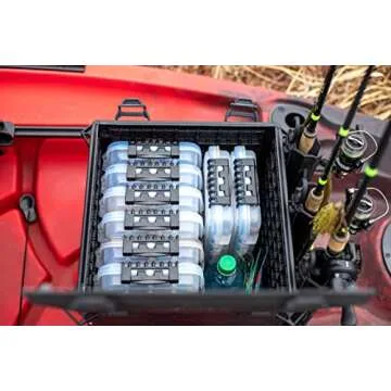 YakAttack BlackPak Pro Fishing Crate with Rod Holders
