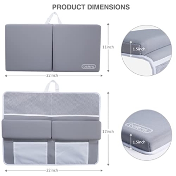 beiens Baby Bath Kneeler Set Comfortable Quick-Dry Pad