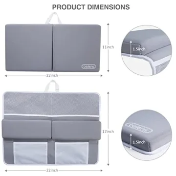 beiens Baby Bath Kneeler Set Comfortable Quick-Dry Pad