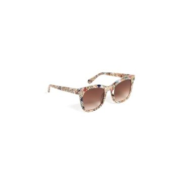 Krewe Women's Adele Sunglasses - Chic Butterfly Frame with Hardshell Case
