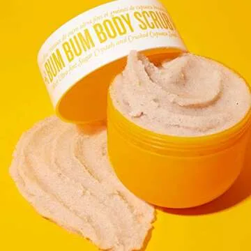 SOL DE JANEIRO Brazilian Bum Bum Cream with Bum Bum Body Scrub Full Size Smoothing and Tightening Bundle