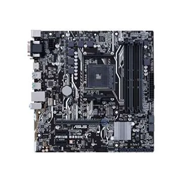 ASUS Prime B350M-A/CSM AMD Ryzen AM4 DDR4 HDMI DVI VGA M.2 USB 3.1 mATX B350 Motherboard