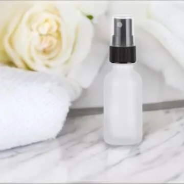 Stylish JUVITUS Frosted Glass Bottles for Gifts