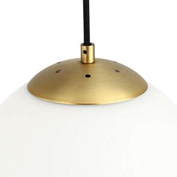 Light Society Zeno Globe Pendant - Modern Ceiling Light Fixture