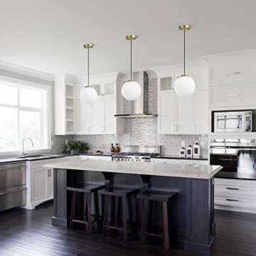 Light Society Zeno Globe Pendant - Modern Ceiling Light Fixture