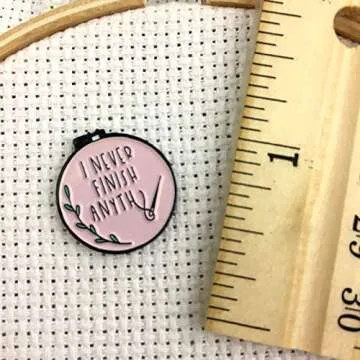 I Never Finish Anything Sarcastic Needle Minder