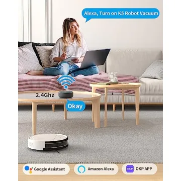 OKP Life K5 Robot Vacuum - Smart & Efficient Home Cleaning