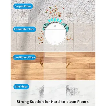 OKP Life K5 Robot Vacuum - Smart & Efficient Home Cleaning