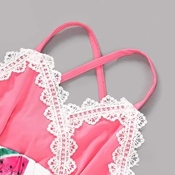 Happy Town Summer Toddler Romper | Cute Fruit Print