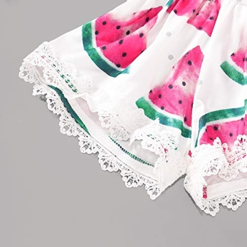 Happy Town Summer Toddler Romper | Cute Fruit Print