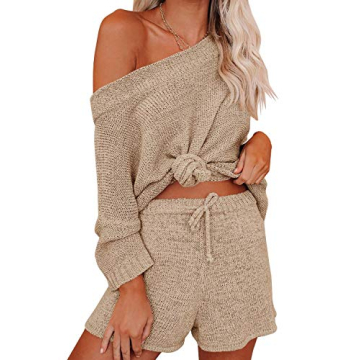 Ermonn 2 Piece Sweater Set for Cozy Casual Style