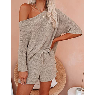 Ermonn 2 Piece Sweater Set for Cozy Casual Style